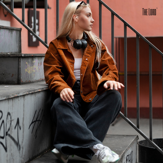 Woman Wearing streetwear fashion clothing
