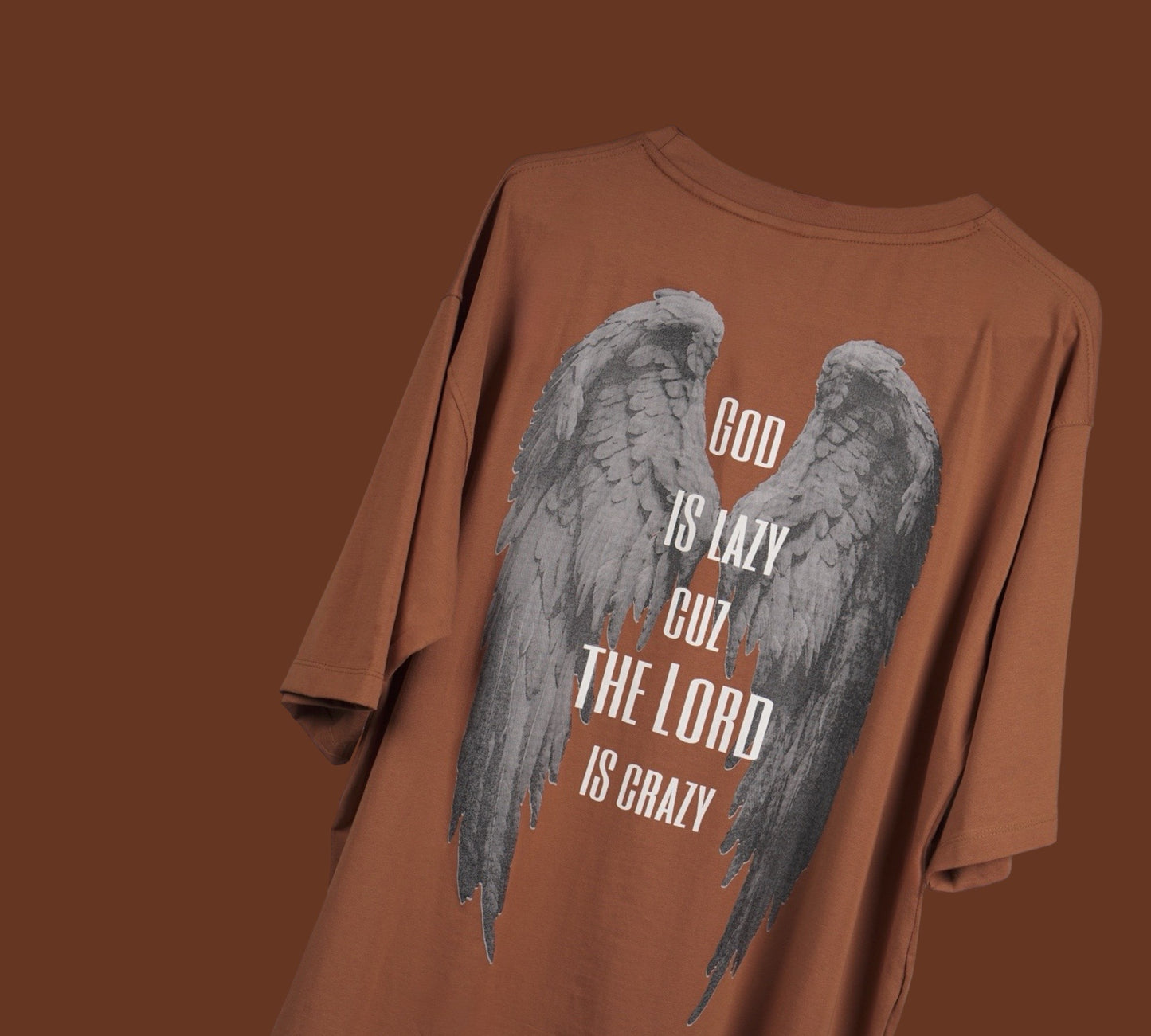 THE WINGED REBEL T shirt back view