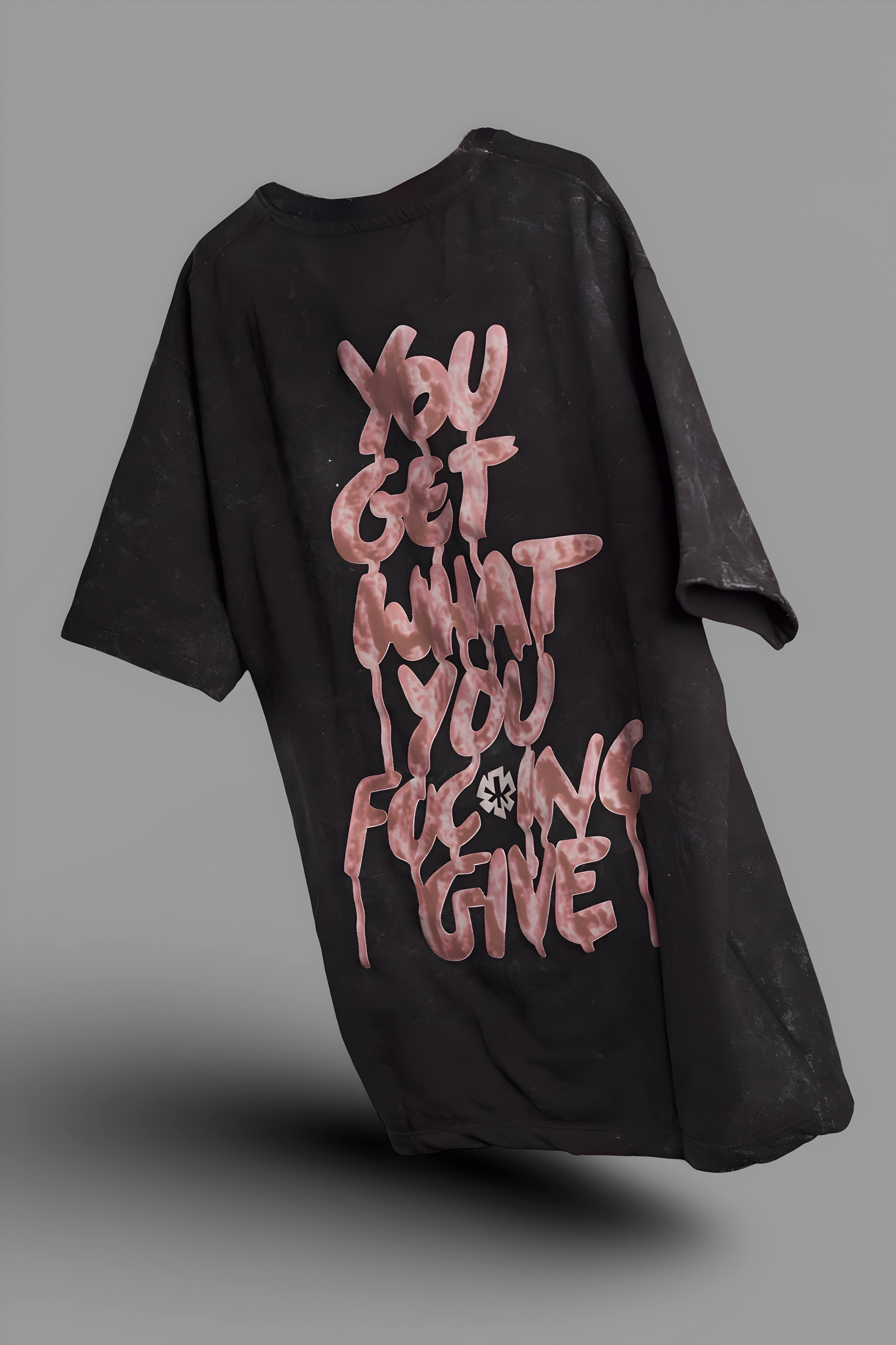 BLEEDING KARMA t shirt back view