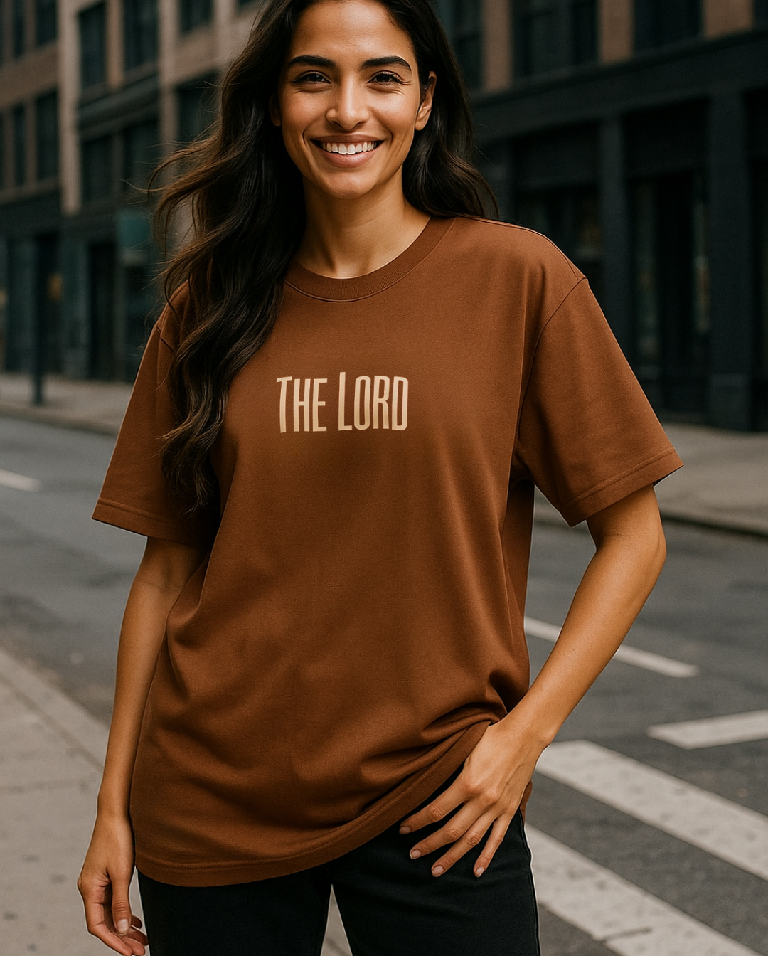 The Lord Mens oversized streetwear tshirt